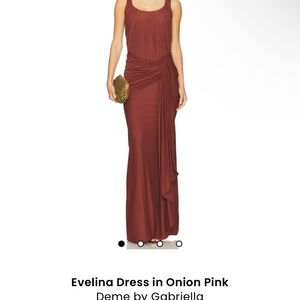 Gabriella Maxi Dress in Onion Pink at Revolve